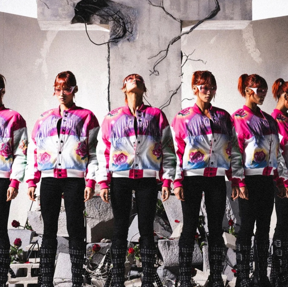 Civil Regime Brushed hesh racing jacket